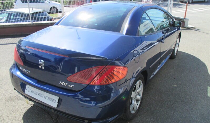 PEUGEOT 307CC 2.0l HDi 136cv complet